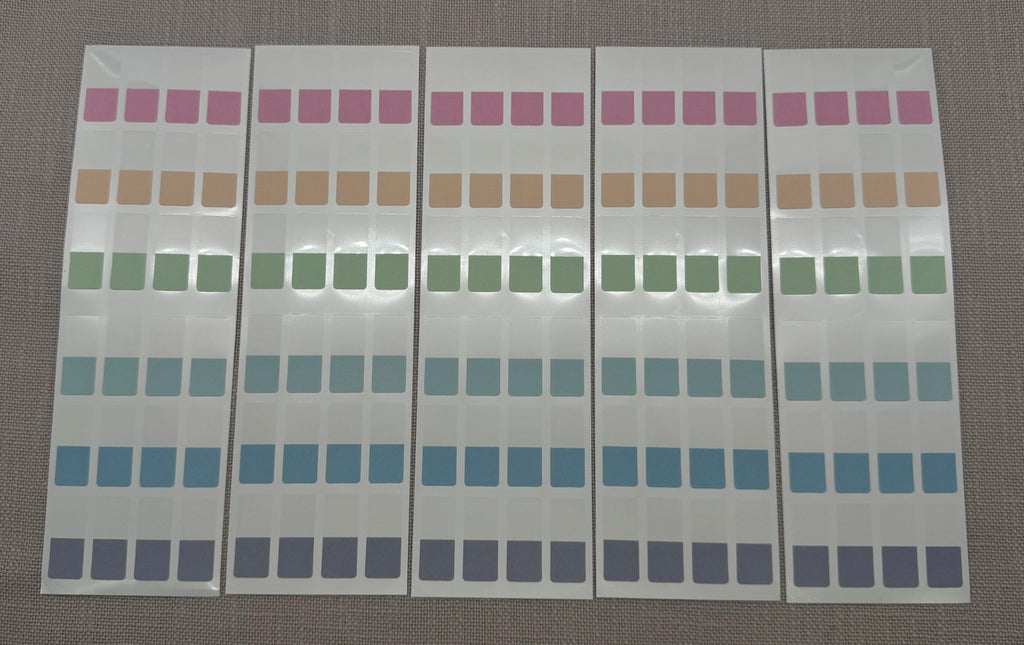 Set Farbe Minimalistisch Blau/Pink