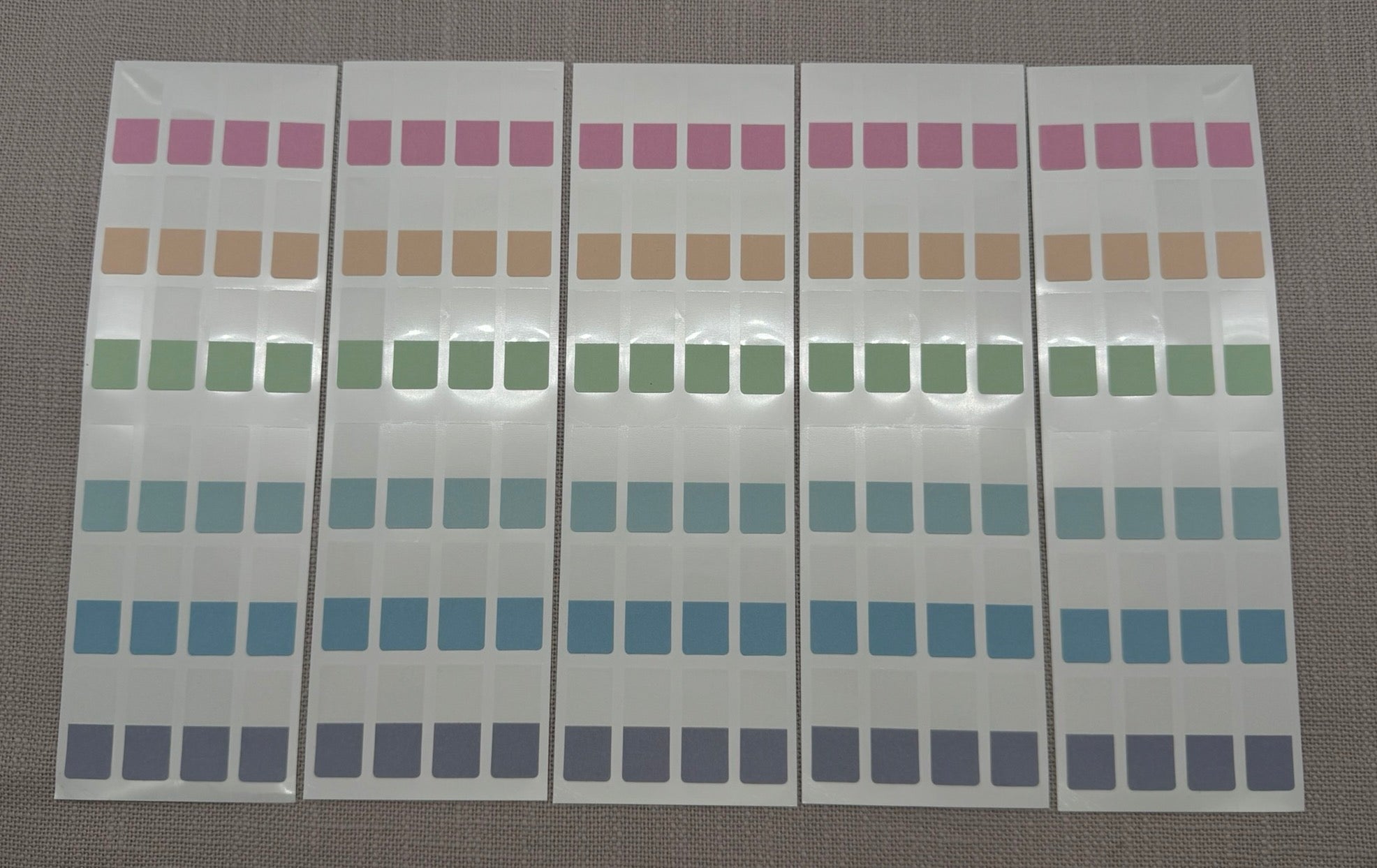 Set Farbe Minimalistisch Blau/Pink