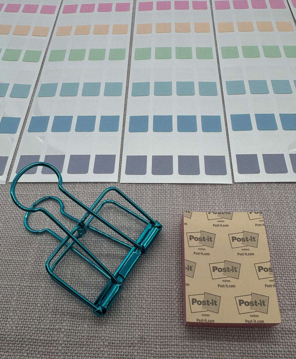 Set Farbe Minimalistisch Blau/Pink