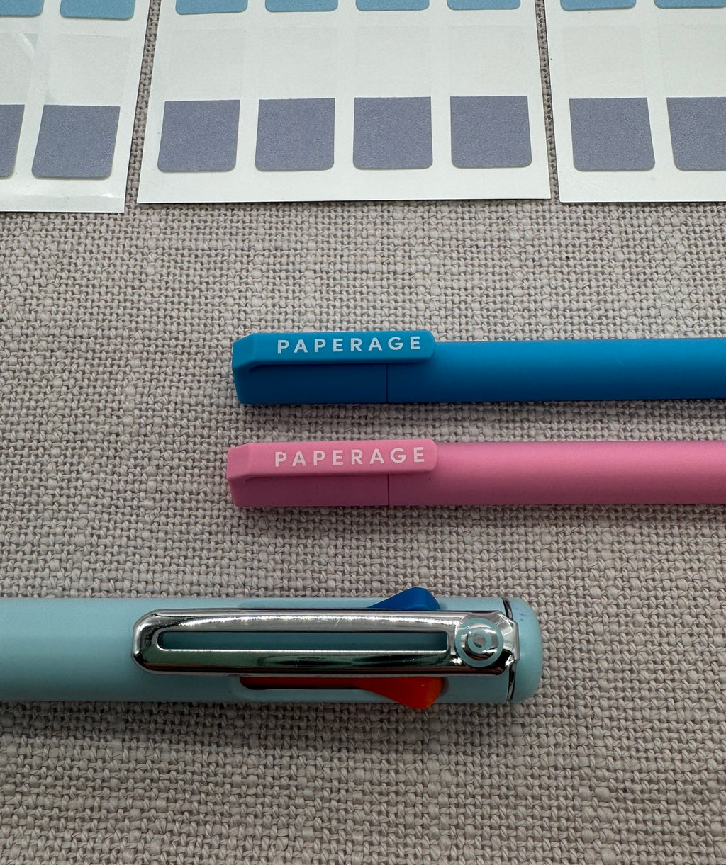 Set Farbe Minimalistisch Blau/Pink