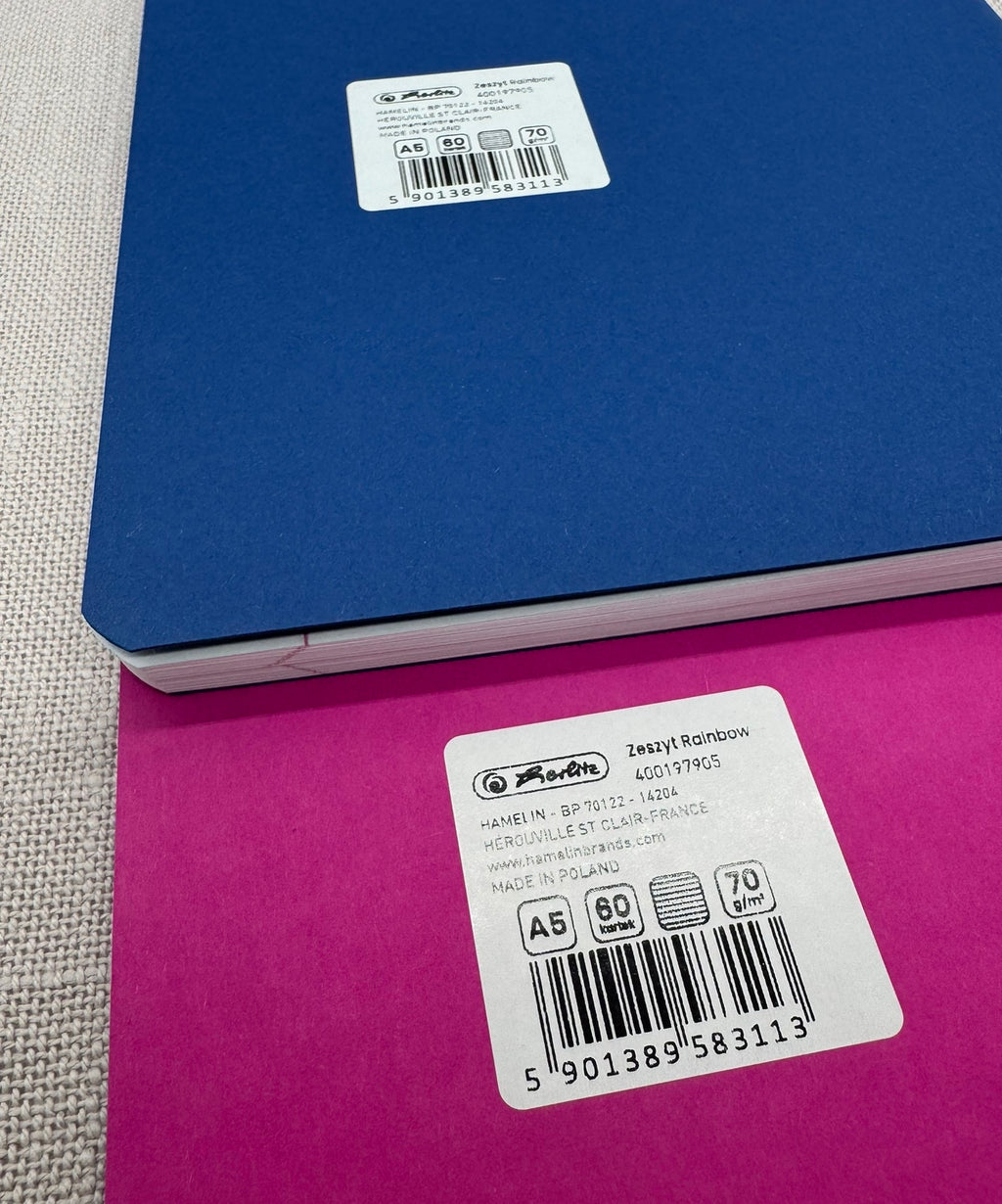 Set Farbe Minimalistisch Blau/Pink