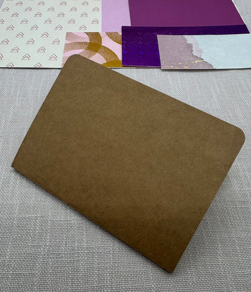 Kraftpapier Notizbuch