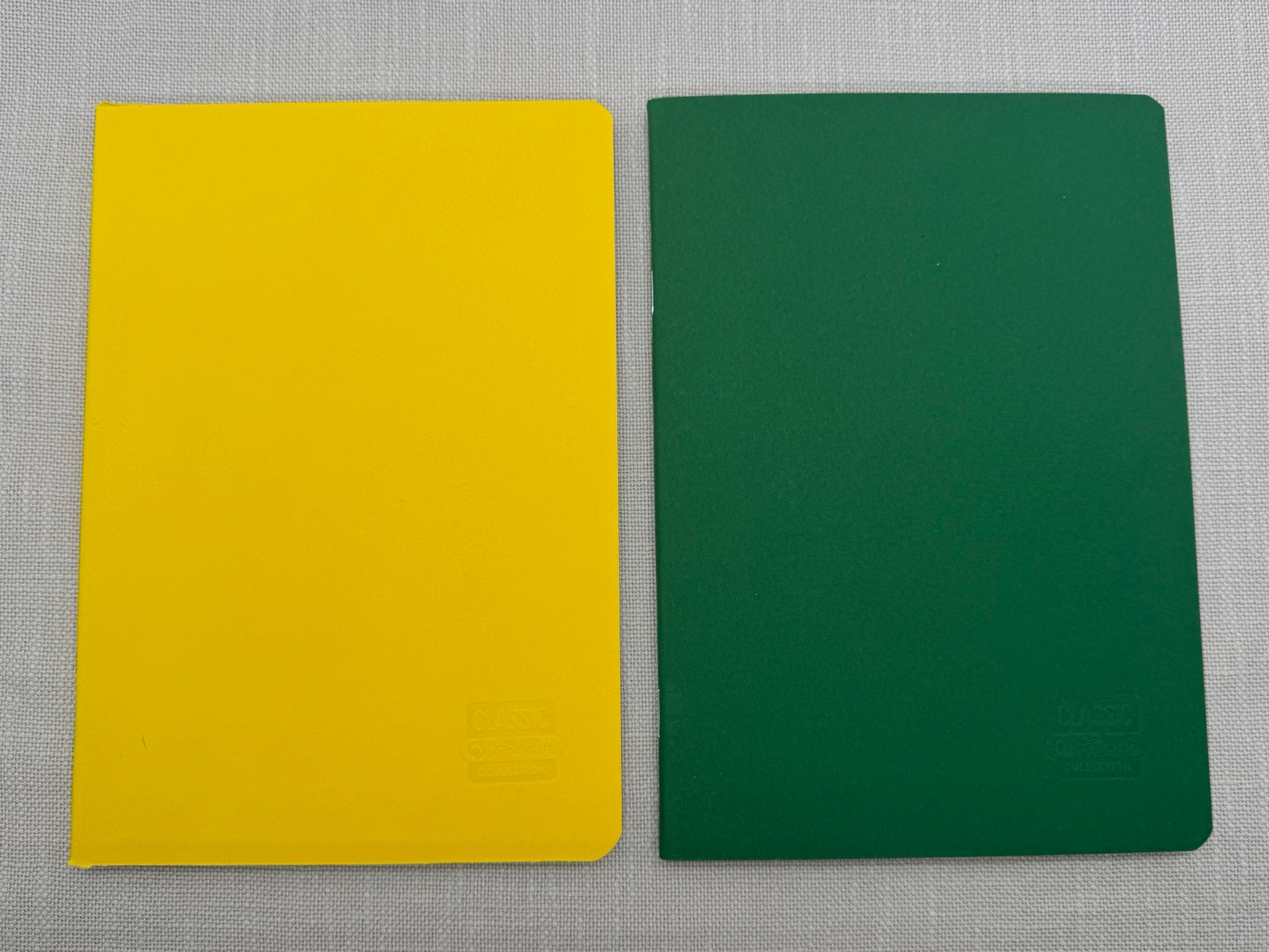 Set Farbe Minimalistisch Grün/Gelb