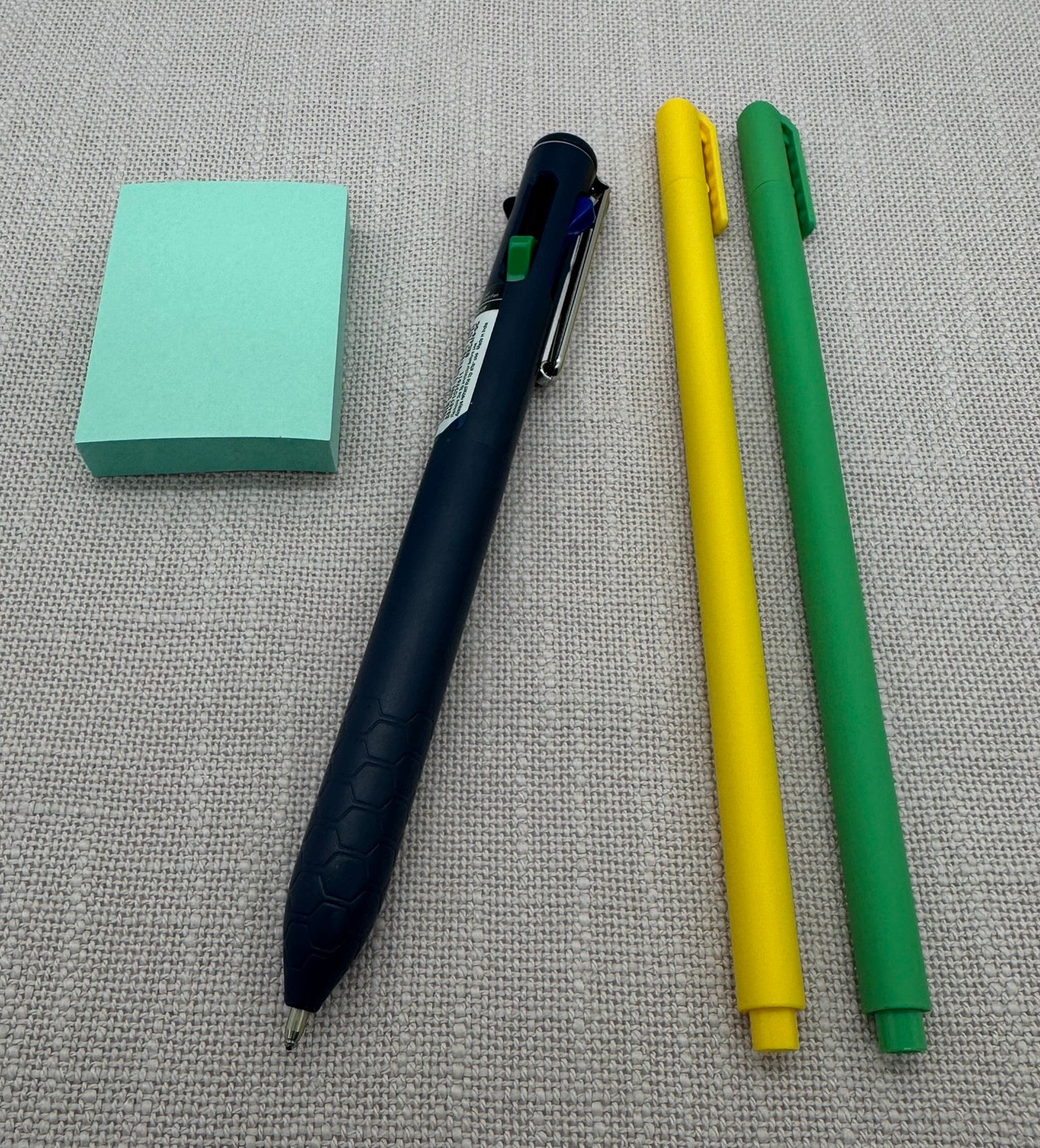 Set Farbe Minimalistisch Grün/Gelb