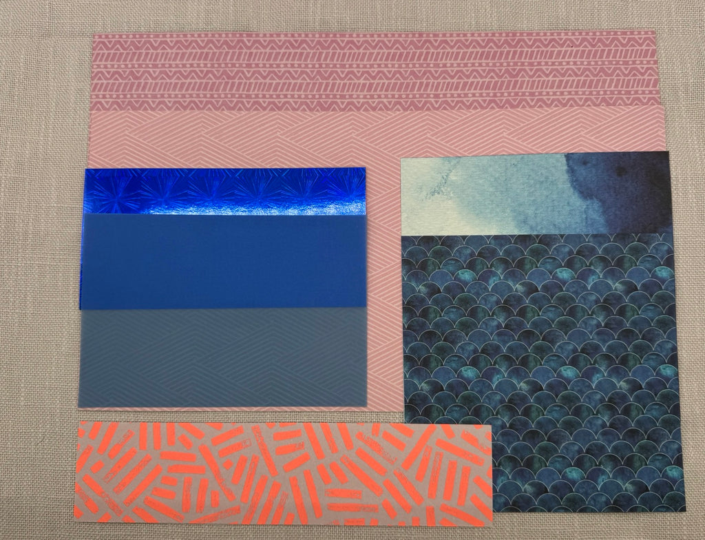 Create Your Own Notebook Set Pink/Blau