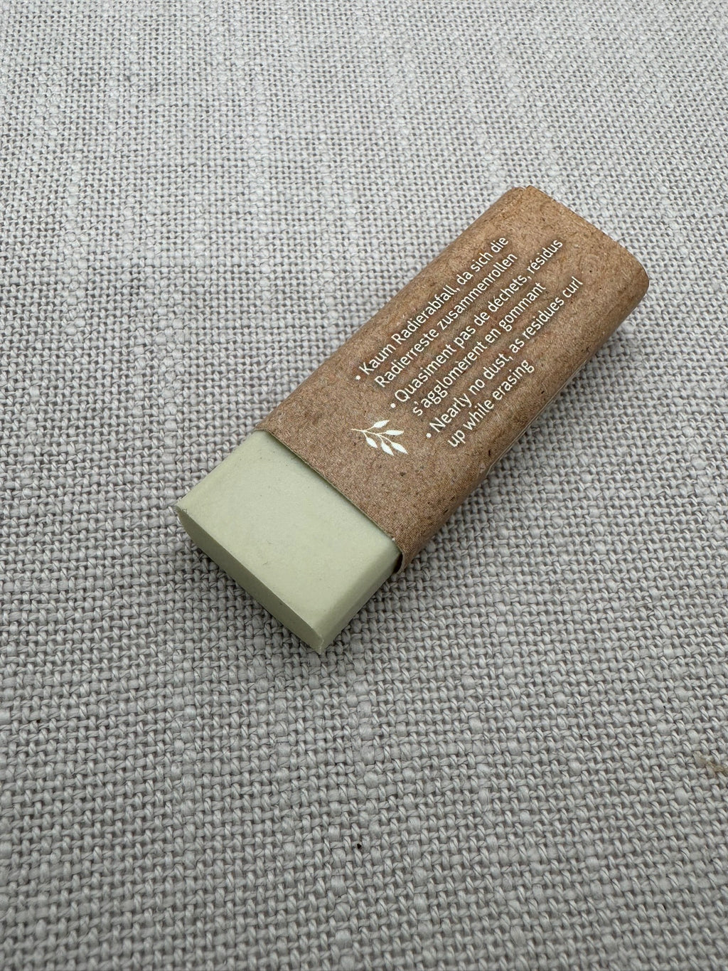 Radierer von Brunnen, staubfrei, beige