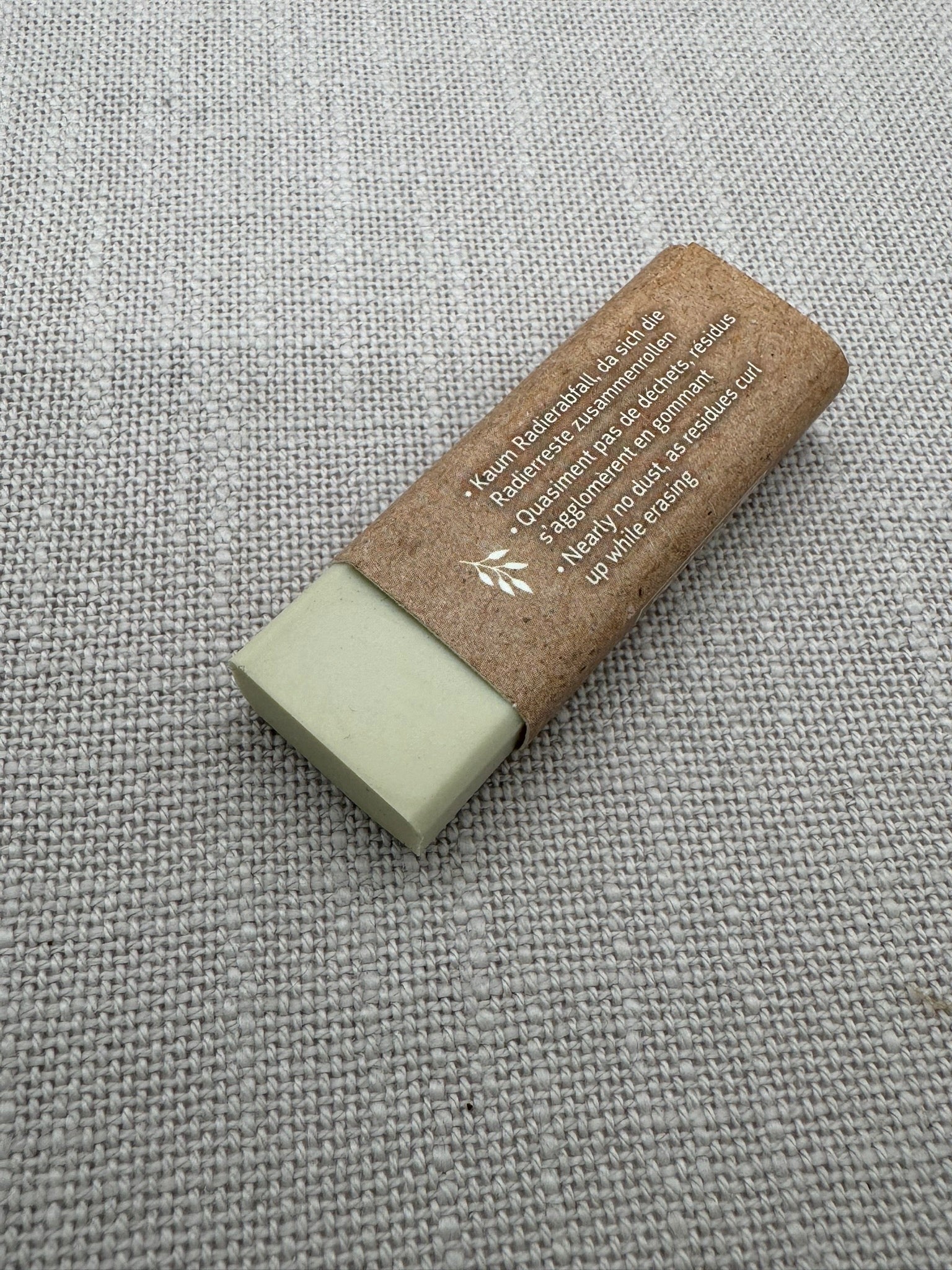 Radierer von Brunnen, staubfrei, beige