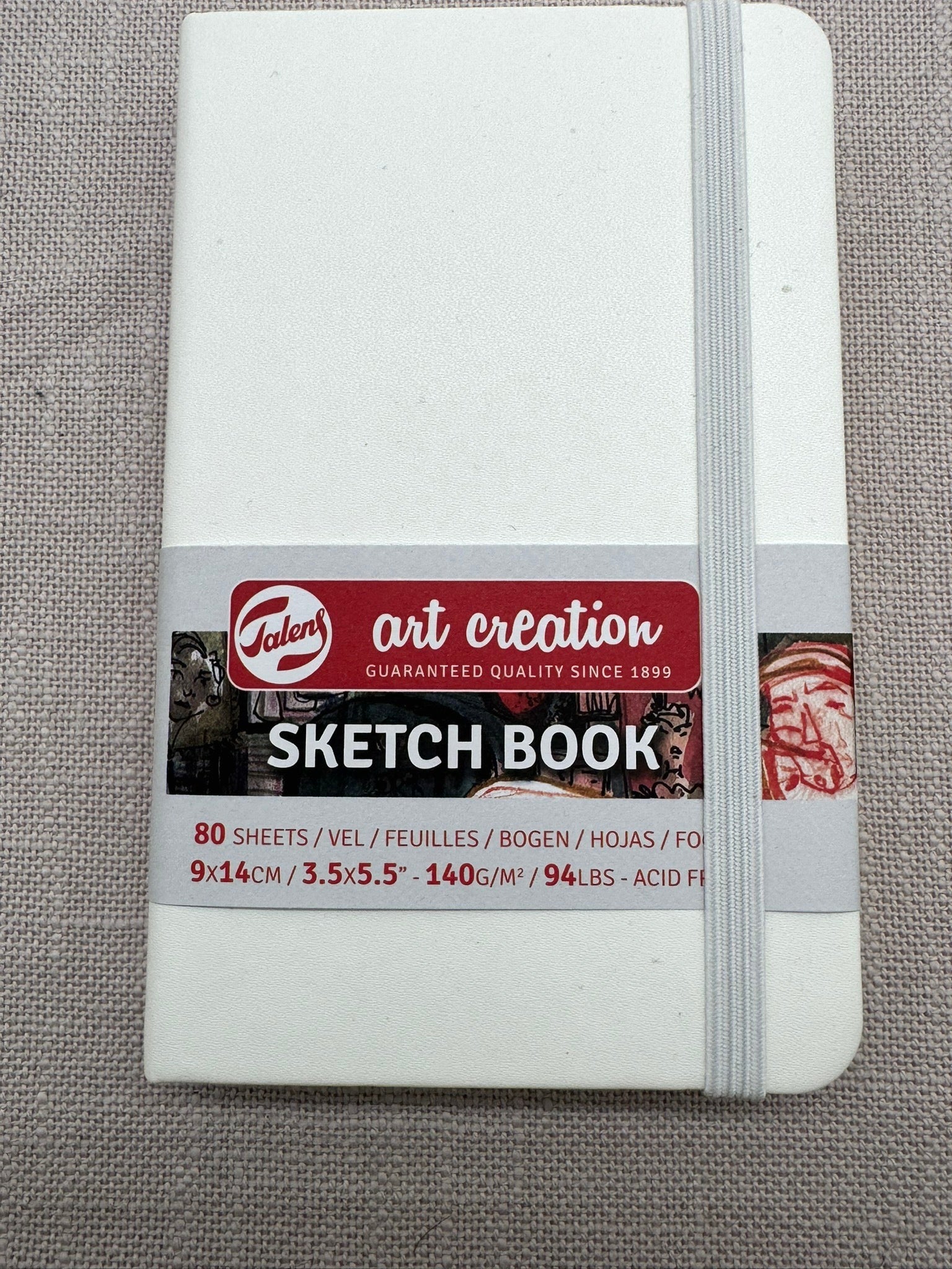 Sketch Book 80 Seiten 140 g Papier weiß Cover